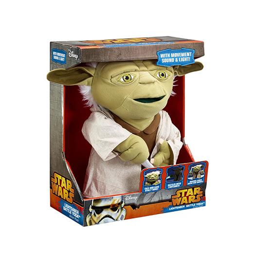 Star Wars Yoda 40Cm Sesli Hareketli Peluş