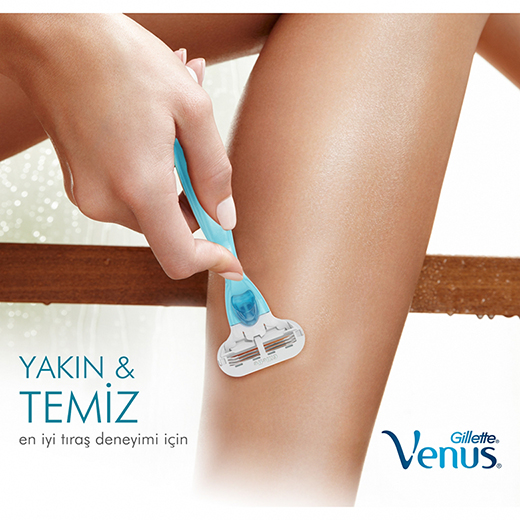 Gillette Venus Pembe Kadın Tıraş Makinesi Yedekli
