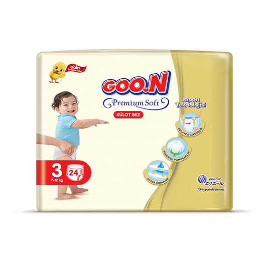 Goon Premium Külot İkiz Paket 3 (24 Adet)