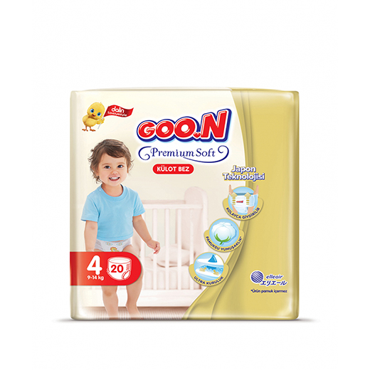 Goon Premium Külot İkiz Paket 4 (20 Adet)
