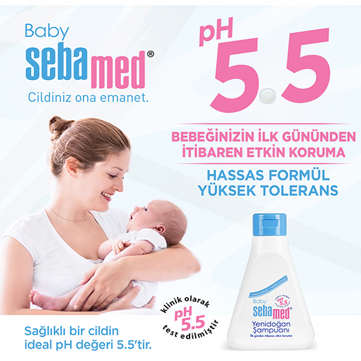Sebamed Baby Yenidoğan Şampuan 250 ML