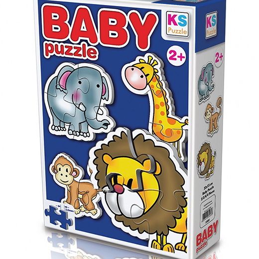 Ks Games Baby Puzzle Orman  Jungle