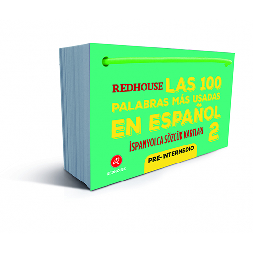 Redhouse Las 100 Palabras Mas Usadas En Espanol-2 (İspanyolca Dil Kartları)