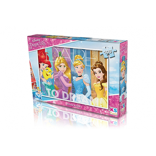 Ks Games Princess 100 Parça Puzzle
