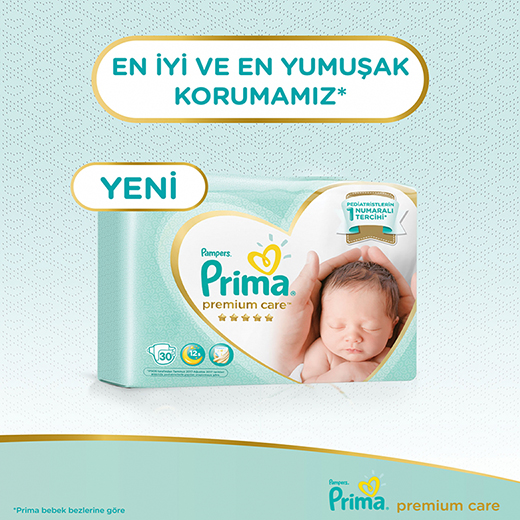 Prima Bebek Bezi Premium Care 5 Beden 42 Adet Junior Ekonomik Paket