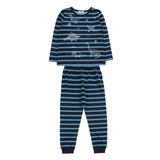 Soobe Erkek Çocuk Pijama Takımı Lacivert