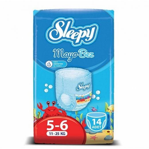 Sleepy Mayo Külot Bez XL 5-6 Beden 14 Adet