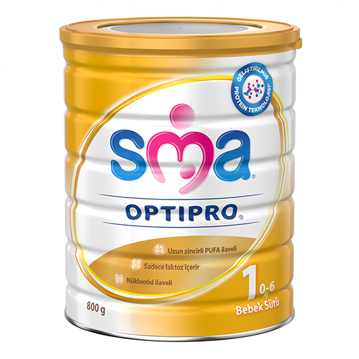 SMA OPTIPRO 1 - 800g  0-6 Ay Bebek Sütü