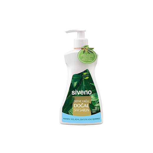 Siveno Defne Yağlı Doğal Sıvı Sabun 300 ML.