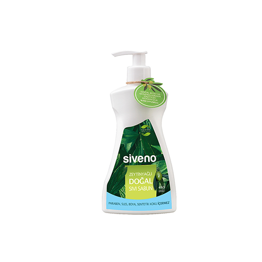 Siveno Zeytinyağlı Doğal Sıvı Sabun 300 ML.