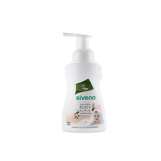 Siveno Doğal Bebek Köpük Şampuanı 250 ML.