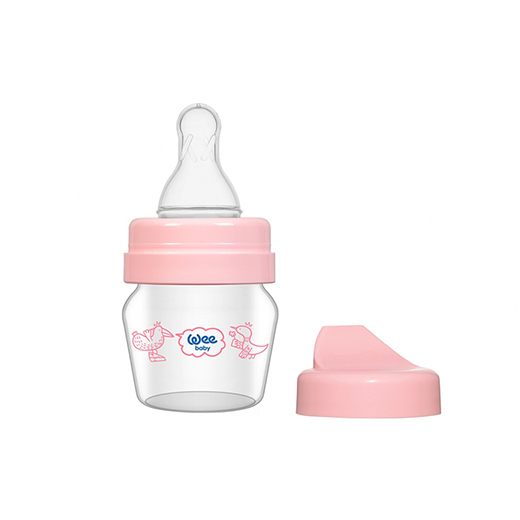 Wee Baby Mini Cam Alıştırma Bardağı Seti 30 ml - Pembe