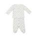 Pufi Puf Erkek Bebek Organik Patikli Pijama Set