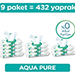 Prima Pampers Aqua Pure Islak Havlu 9 Paket 432 Yaprak